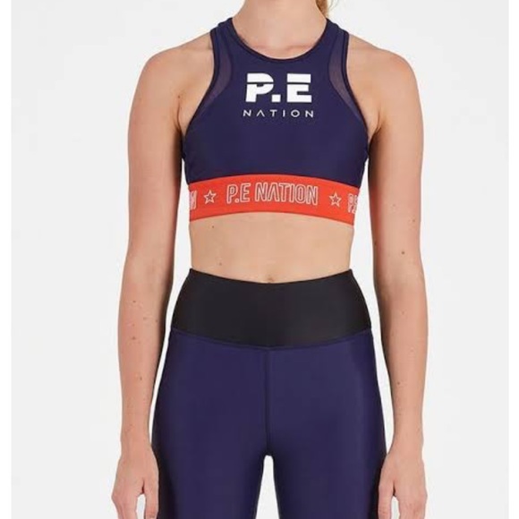 P.E. NATION Sports Tank in Navy Size XS - Picture 9 of 10